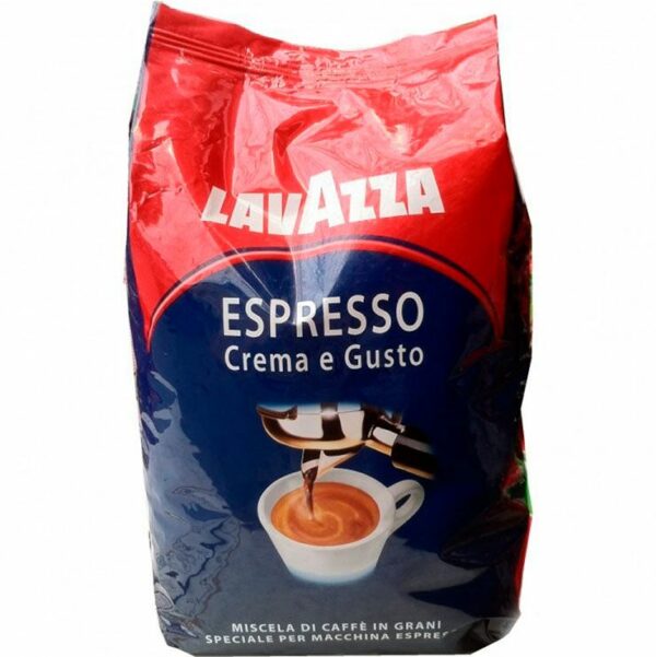 Кава в зернах Lavazza Crema e Gusto Classico - 1 кг Оптова ціна - від 5 шт.