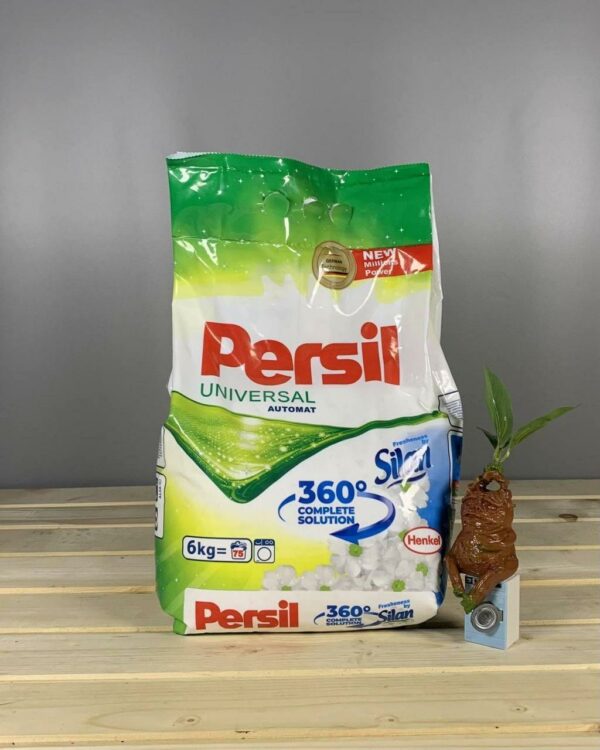 Порошок для стирки в пакете, универсальный Persil Universal + Silan, 6 KG