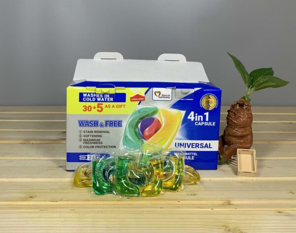 Капсули для прання Wash & Free Universal 4in1 Capsule - 35 шт.