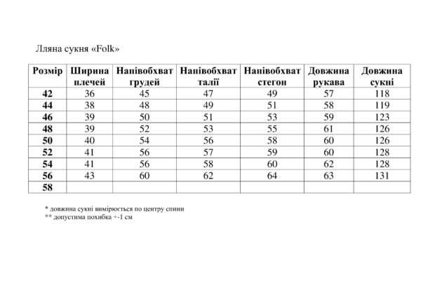 "Folk" жіноча лляна сукня - вишиванка у лимонному кольорі - Зображення 2