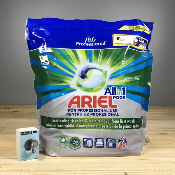 Капсули для прання Ariel Professional All in One 3-х компонентна - 60 шт.