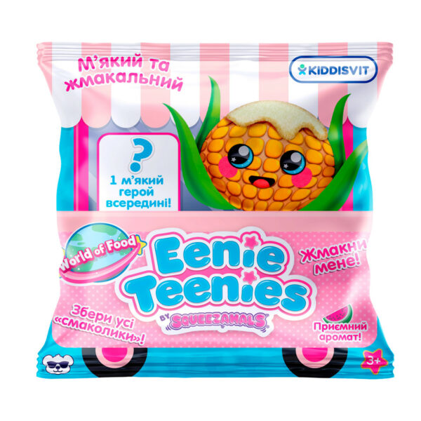 М'яка іграшка Смаколики Squeezamals Surprizamals SQ03890-5030 серії Eenie Teenies, 16 видів в асортименті