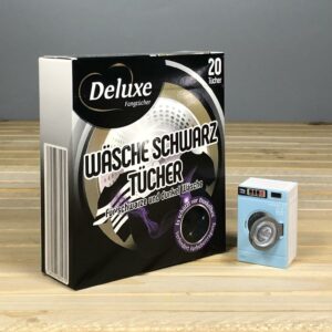 Серветки для оновлення чорного кольору і тканини Delux - 20 шт.