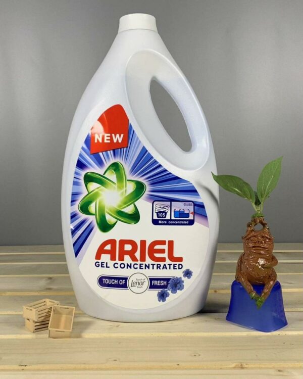 Гель для прання ARIEL GEL CONCENTRATED TOUCH OF LENOR+FRESH 5,775L