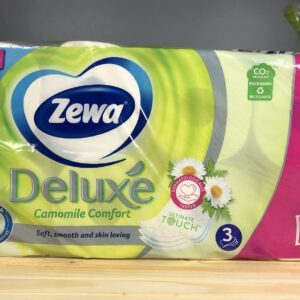 Туалетний папір Zewa Deluxe Ромашка тришаровий 16 рулонів
