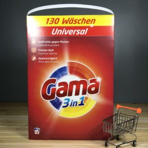 Пральний порошок Gama 3в1 Універсальний - 7.8 кг 130 прань