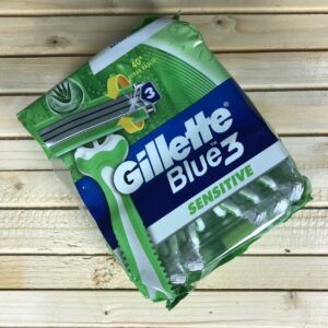 Одноразові станки Gillette Blue 3 Sensitive - 12 шт.