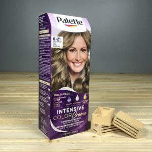 Крем-фарба для волосся Palette ICC 8-21 Попелястий русявий.