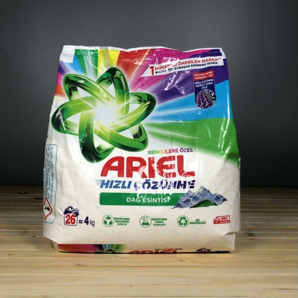 Сипучий порошок в пакеті Ariel Professional Color - 4 кг. 26 прань.