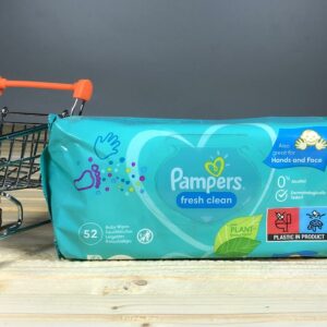 Дитячі вологі серветки Pampers Freah Clean 52 шт.