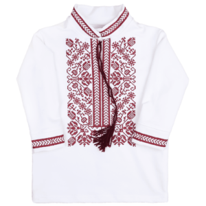 Вишиванка для хлопчиків "Тарас", Молочний, 92 (2 роки)