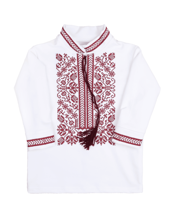 Вишиванка для хлопчиків "Тарас", Молочний, 92 (2 роки)