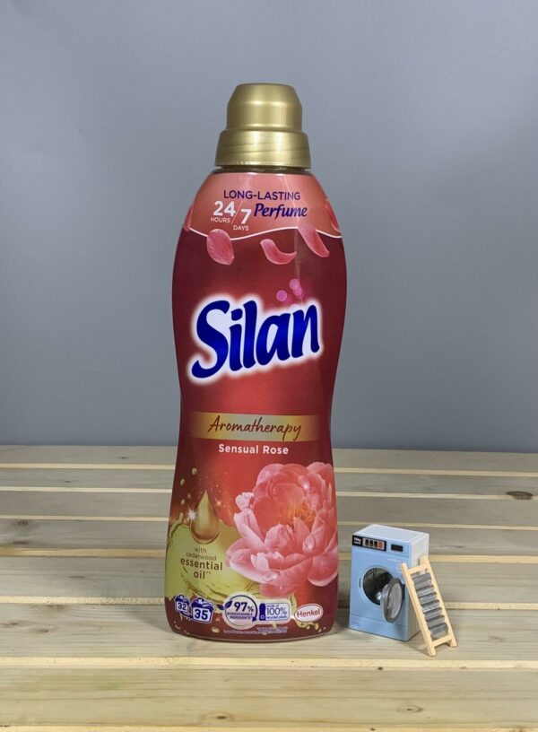 Ополіскувач-кондиціонер для білизни Silan Aromatherapy Sensual Rose - 770 мл.