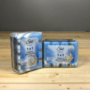 Туалетне мило Shik 1+1 з екстрактом Морських мінералів та зволожуючим кремом 4 х 90 гр.