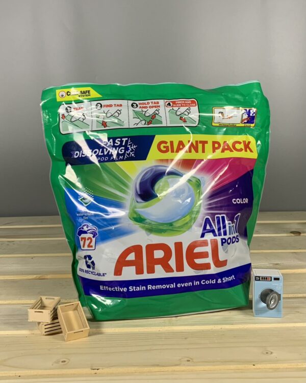 Капсули для прання Ariel Pods All-in-1 Color 72 шт.