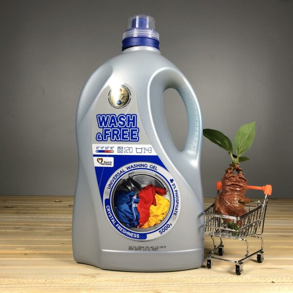 Гель для прання Wash&Free універсальний - 5 л.