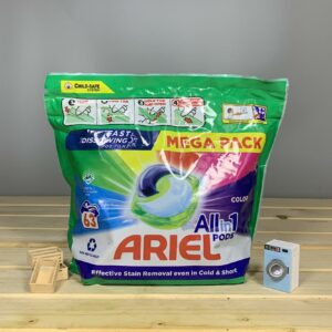 Капсули для прання Ariel Color для кольорової білизни, 63 шт.