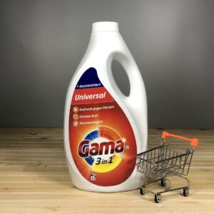 Гель для прання Gama Universal 3 в 1 - 4.150 л. 83 циклів прання.
