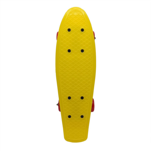 Пенні борд JP-HB-10V, PVC, 42 x 13 см Жовтий