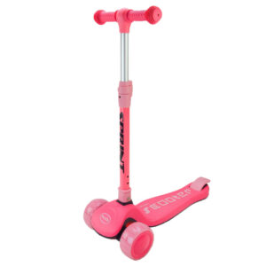 Самокат дитячий 3-х колісний Mini Scooter SC2420(Pink) колеса що світяться, рожевий