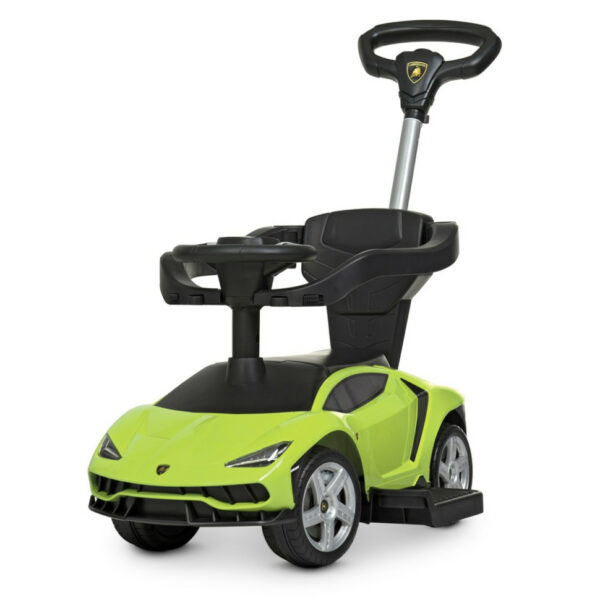 Дитяча каталка-толокар "Lamborghini" 3726-5 з батьківською ручкою