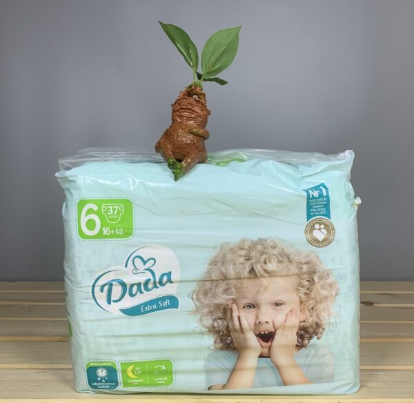 Памперси DADA Extra Soft 6 - 39 шт. ( 16-26 кг. )