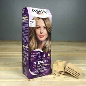 Крем-фарба для волосся Palette ICC 7-21 Попелястий середньо-русявий.