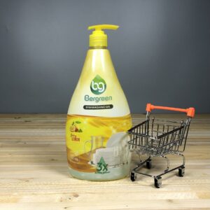 Засіб для миття посуду з дозатором Bergreen Лимон - 1 л.