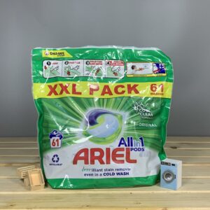 Універсальні капсули для прання Ariel Pods All-in-1, Гірське джерело - 61 шт.