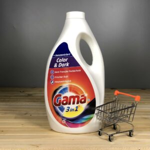 Гель для прання Gama Color & Dark - 4.150 л. 83 циклів прання.