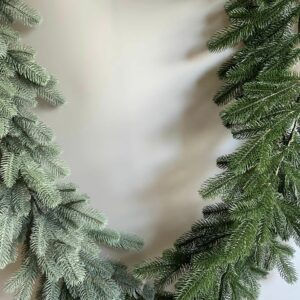 Хвойна гірлянда-вінок Люкс 1.2м