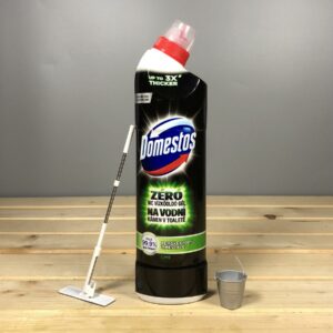 Гель для чищення унітазу Domestos Zero WC Gel Лайм - 750 мл.