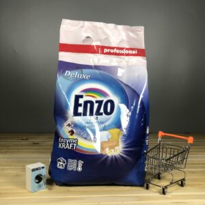 Пральний порошок Deluxe Enzo 2in1 Universal - 2.45 кг. 35 циклів прання.