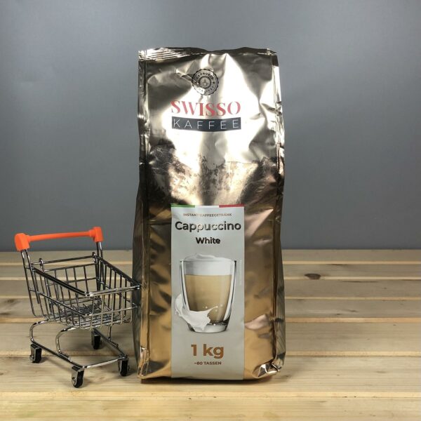 Капучіно молочне Swisso Cappuccino White - 1 кг.