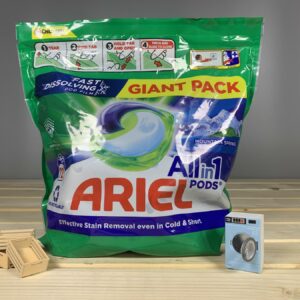 Капсули для прання Ariel Pods All-in-1 Гірське Джерело 72 шт. х 21 г.