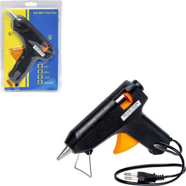 Пістолет для сухого клею "Glue Gun" JQ4032-40W, D-1,1 см, чорний
