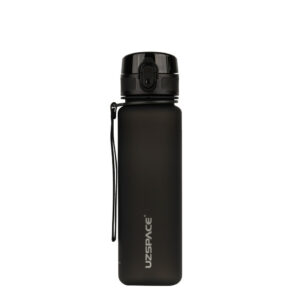 Пляшка для води UZSPACE 3026(Black) 500 мл, чорна