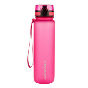 Пляшка для води UZSPACE 3038(Pink) 1000 мл, рожева