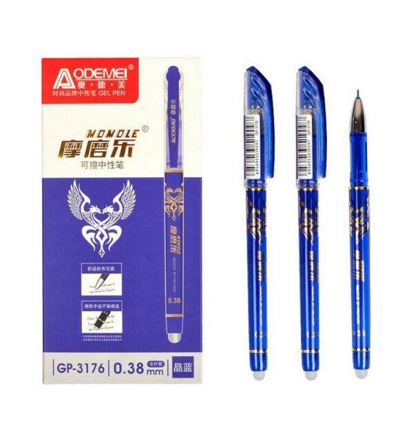 Ручка "пише-стирає" синя COLOR-IT 3176(Blue) упаковка 12 шт