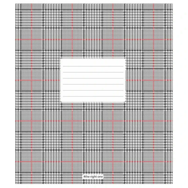 Зошит учнівський "Houndstooth print" 024-3387K-3 в клітинку, 24 аркушів