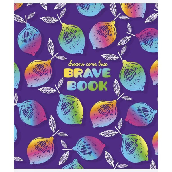 Зошит учнівський "Brave book" 024-3022L-2 у лінію, 24 аркушів