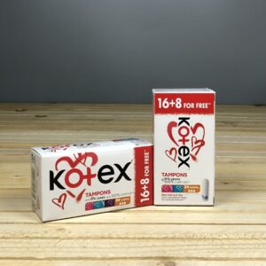 Тампони Kotex Normal - 16+8 шт.