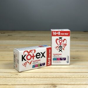 Тампони Kotex Mini - 16+8 шт.