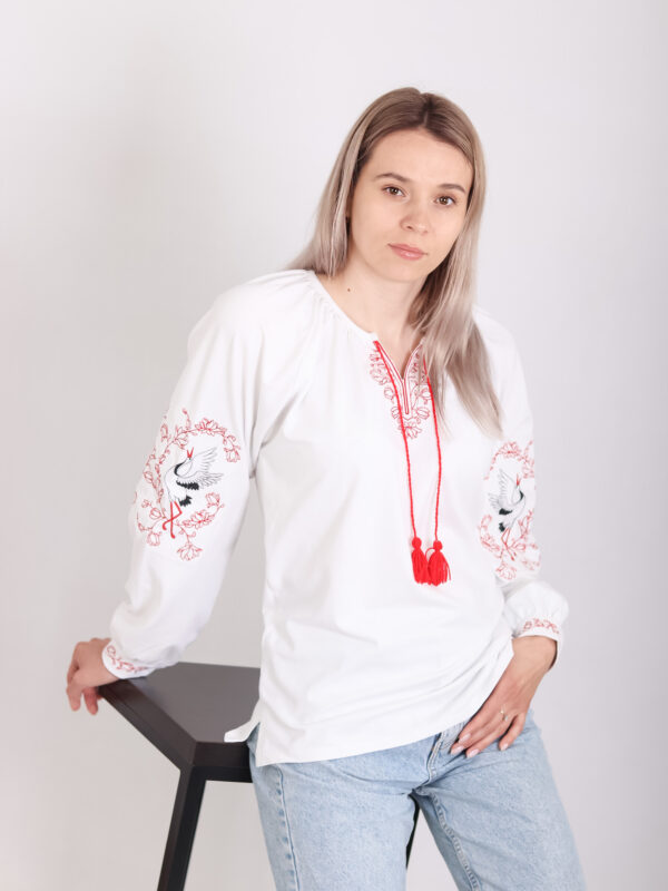Жіноча вишиванка "Магнолія" , Білий, 42