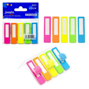 Закладка неонова "Stick Notes" COLOR-IT Р36, 5 кольорів