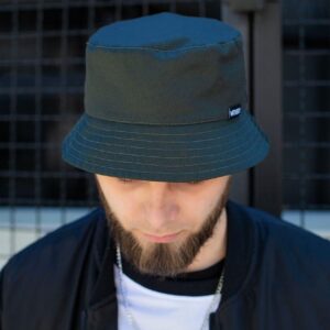 Панамка Without з логотипом Темно зелена Чоловіча