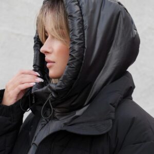 Тепла Шапка Капюшон Капор Із Плащівки Without Cora Black Woman