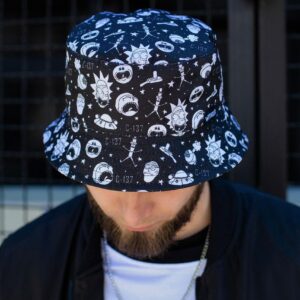 Принтована Панамка Without Rick and Morty Чоловіча