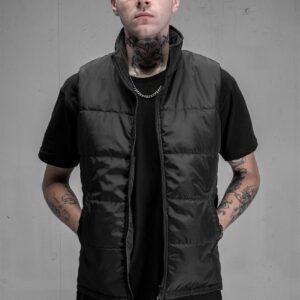 Куртка Жилетка Without Чорна Чоловіча