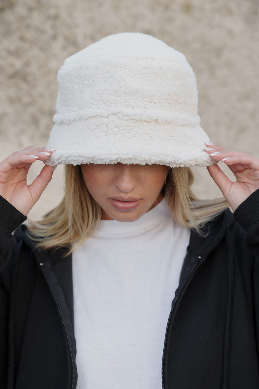 Жіноча Утеплена Панамка Without Kalush White Man